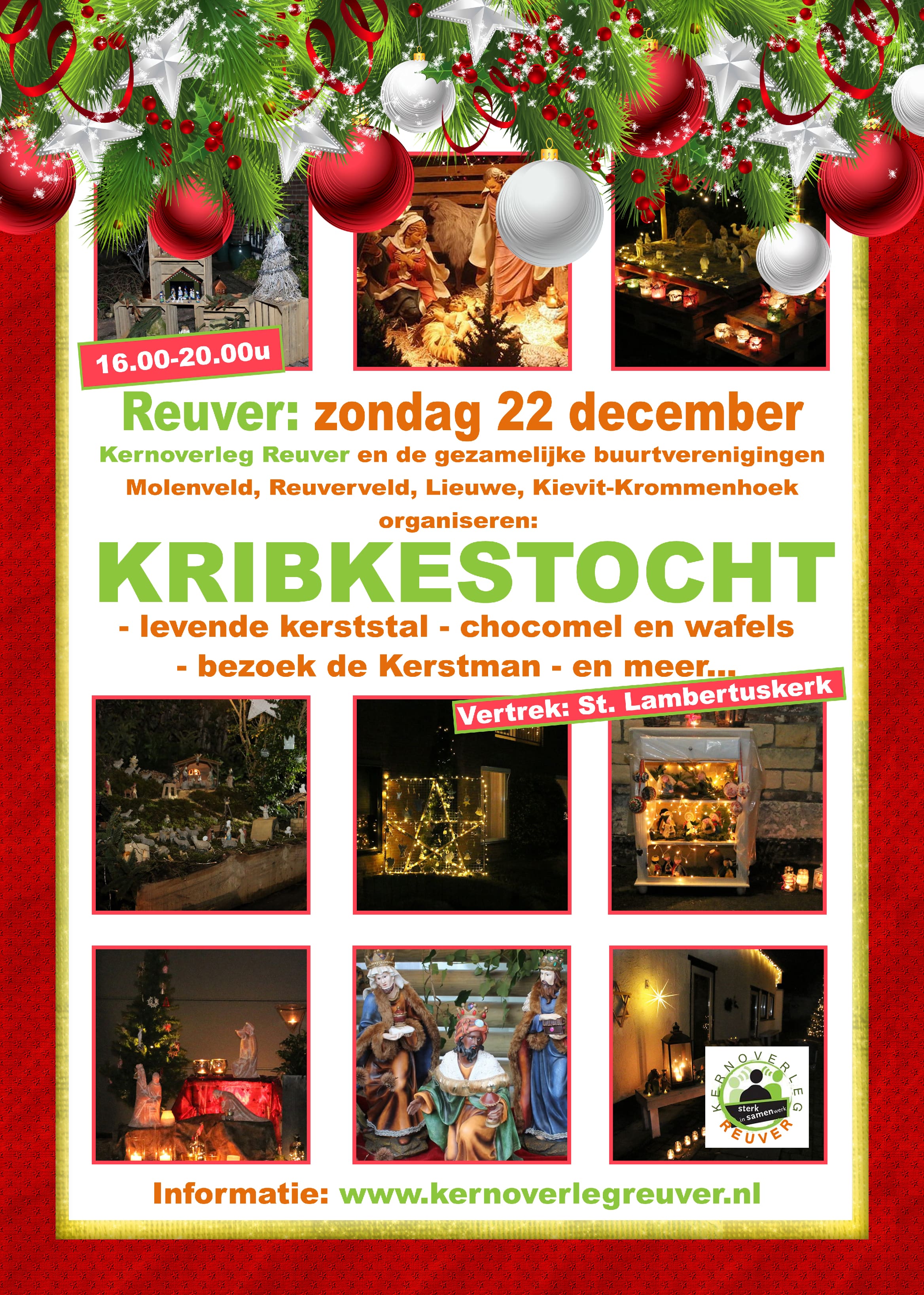 Poster kribkestocht klein